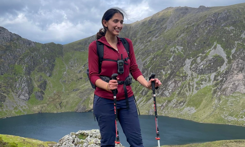 Rehna Yaseen in the Lake District