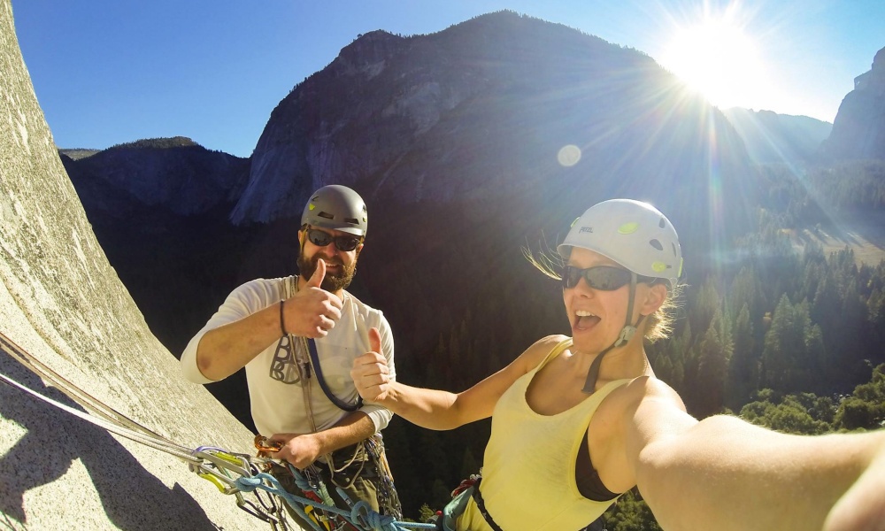 Alison Parker big wall climbing